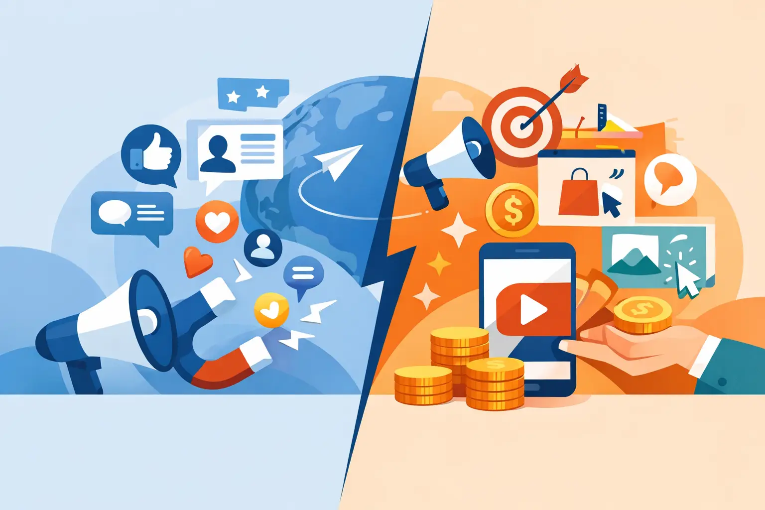 Earned Media vs Paid Media: What Pays Off?
